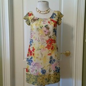 Feminine floral dress